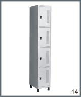 roupeiro de a&ccedil;o 4 portas pequenas