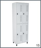 roupeiro de a&ccedil;o 4 portas grandes