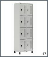 roupeiro de a&ccedil;o 8 portas pequenas