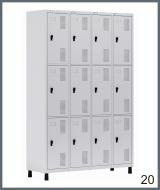 roupeiro de a&ccedil;o 12 portas grandes