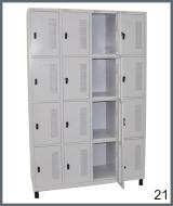 roupeiro de a&ccedil;o 16 portas