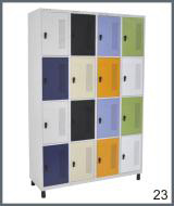 roupeiros de a&ccedil;o coloridos