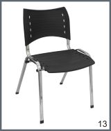 cadeira pl&aacute;stica iso